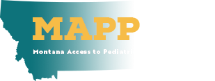 Logo for MAPP-Net - Montana Access to Pediatric Psychiatry Network